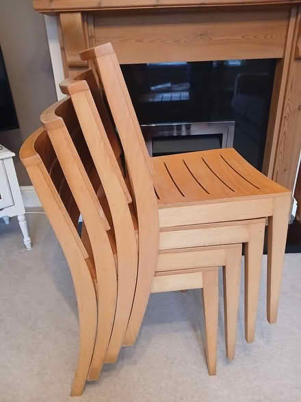 Photo of free X4 Dining Chairs (Sheffield S5 Ecclesfield) #2