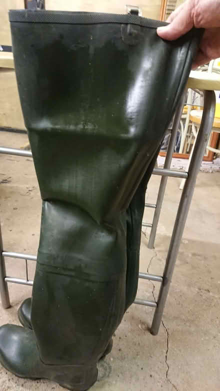Photo of free Pair of Waders, UK size 10, perfect condition (used once) (Chelston TQ2) #2