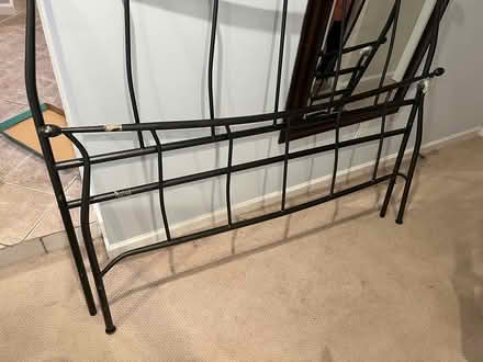 Photo of free Queen bed frame, head and footboard (Tenleytown) #1