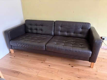 Photo of free Ikea Leather Sofa (RG31 6RL) #1