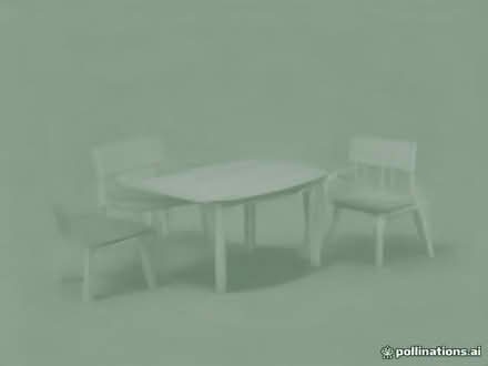 Photo of Wooden dining table and chairs (Golden Triangle NR2) #1