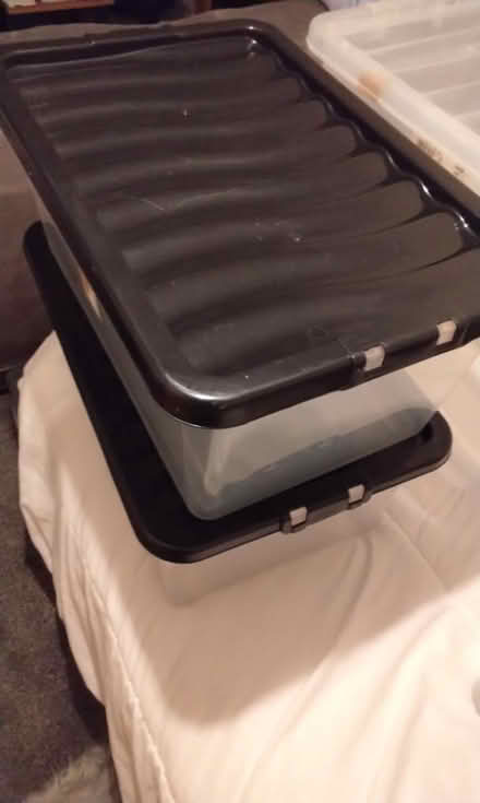 Photo of free 3 storage boxes with lids (Spondon derby DE21) #2
