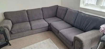 Photo of free Corner L shaped sofa (Notting Hill W11) #1
