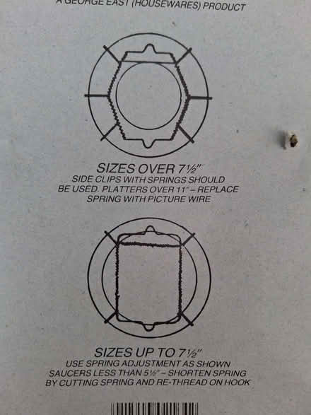 Photo of free Plate holders x 4 (Lexden CO3) #2