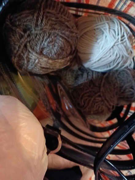 Photo of free Knitting needles and wool (Burnham) #1
