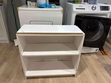 Photo of free white book shelf (Chevy Chase DC) #2