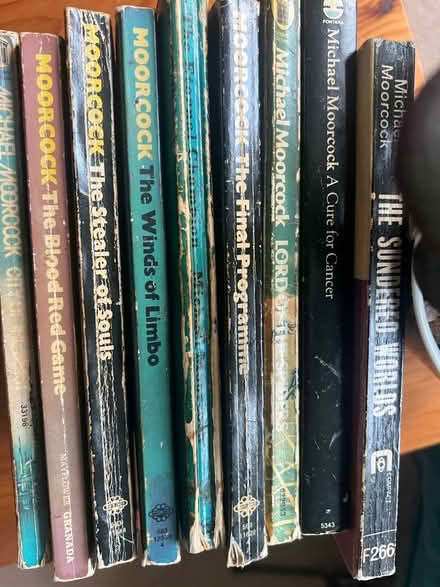 Photo of free Selection of Michael Moorcock science fiction books (Eastbourne BN20) #1