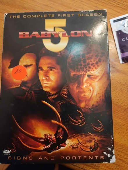 Photo of free DVD set of first season Babylon 5 (Capitol Hill, DC) #1