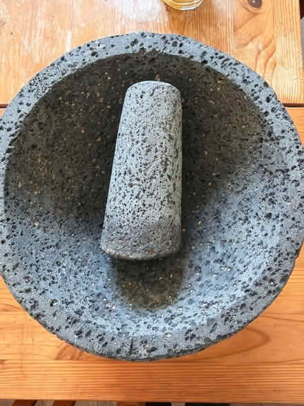 Photo of free Molcajete Mexican mortar and pestle (Edgeley SK3) #1