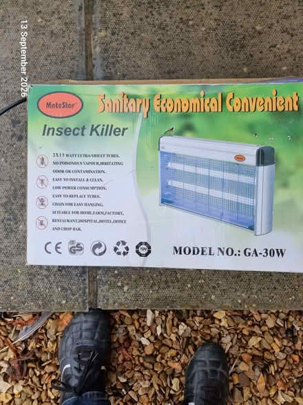 Photo of free Ultra Violet Insect Killer Zapper (Whittlesey PE7) #1