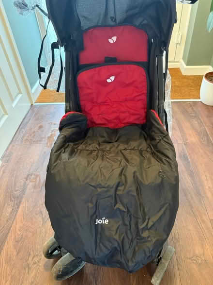 Photo of free Joie buggy with cover and footmuff (Hitchin) #3