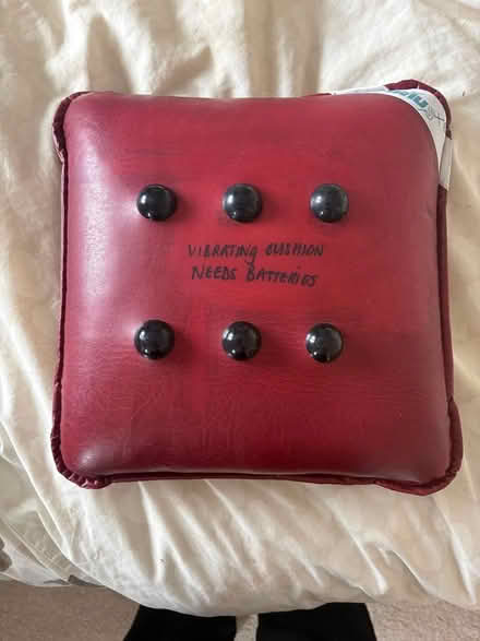 Photo of free SIRIUS vibrating cushion (CT1 C’bury (Cricket Ground)) #2