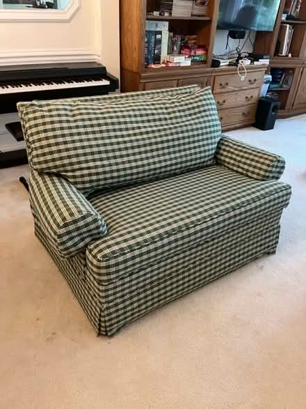 Photo of free Comfortable Love Seat w/Pullout Bed (Olney) #1