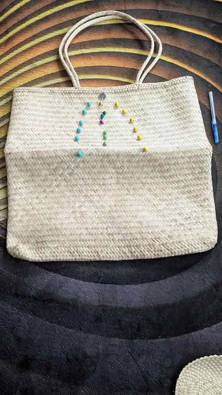 Photo of free Woven Tote and Fan (Magoun Sq) #1