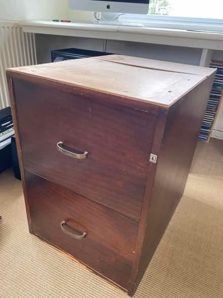 Photo of free 2-drawer filing cabinet. (Lodge Moor S10) #1