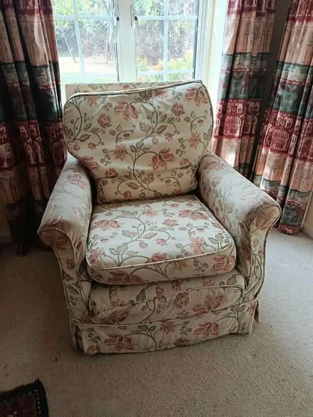 Photo of free 2 vintage armchairs (Burnham) #1