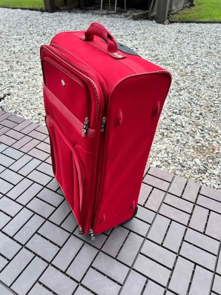 Photo of free Red Large Checked Bag (Big Bethel/Saunders HPT) #2