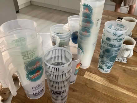Photo of free 1 pint festival cups multiple and a 2 pint (Polbathic PL11) #1