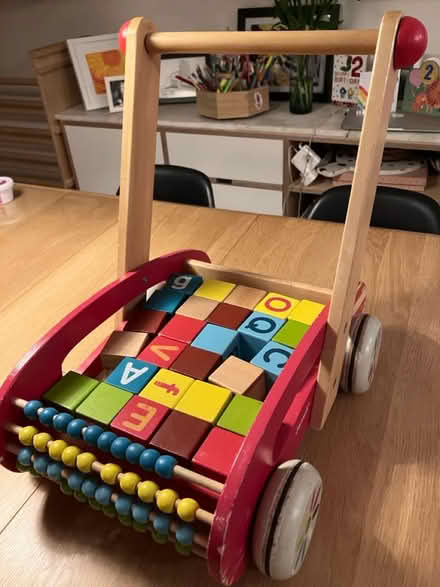 Photo of free Baby walker with blocks (Home NW5) #1