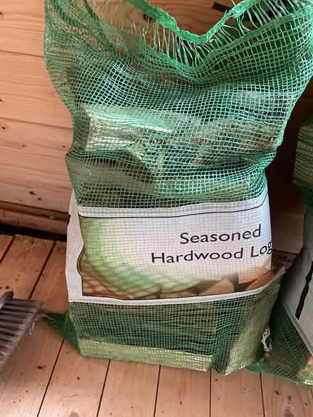 Photo of free Two bags of seasoned hardwood (Mill Lane crowborough TN6) #1