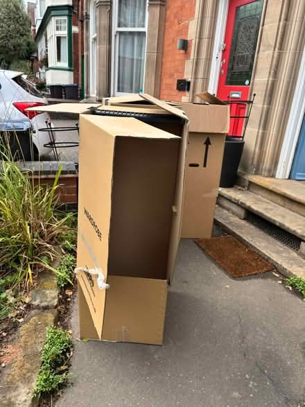 Photo of free 4 wardrobe boxes (Moseley B13) #2