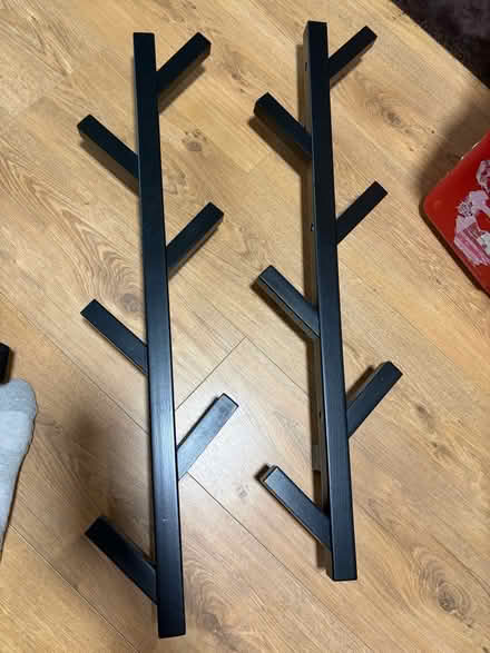 Photo of free IKEA hooks black x 2 (Poplars SG2) #1
