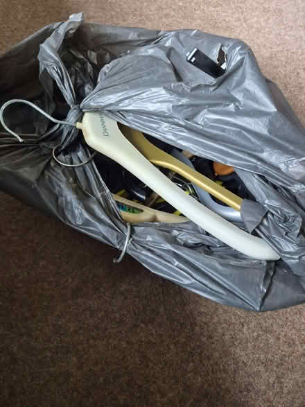 Photo of free bag of coat hangers. (Horsforth LS18) #1