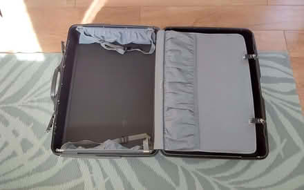 Photo of free Samsonite black suitcase (Bare LA4) #3