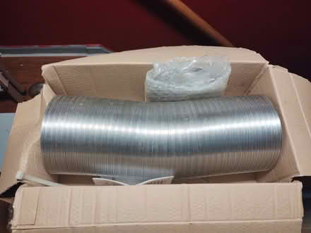 Photo of free Aluminium round hose (vent) kit (West Bletchley MK3) #1