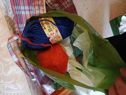 Photo of free Knitting needles and wool (Burnham) #2