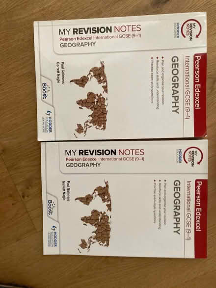 Photo of free Geography GCSE revision notes (Bloxham OX15) #1