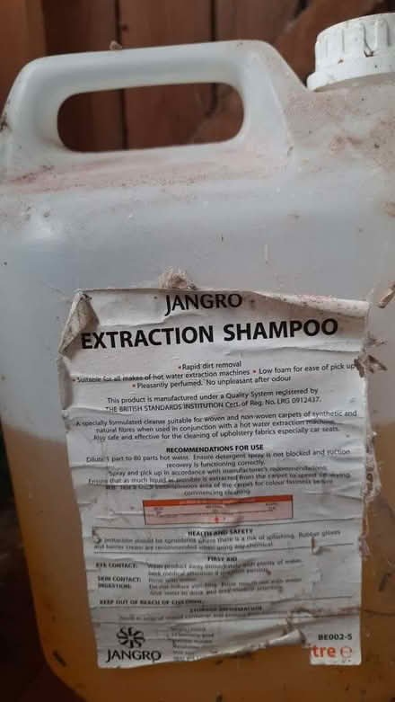 Photo of free Extraction shampoo carpet (Byfleet KT14) #2