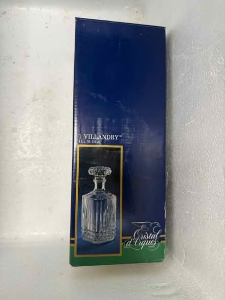 Photo of free Crystal decanter (Irvington district, Fremont) #1