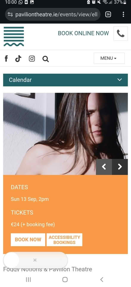 Photo of free 2 x Ellie O'Neill tickets 2pm today (Email) #1