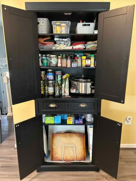 Photo of free Black Pantry Unit (Owings Mills,MD) #4