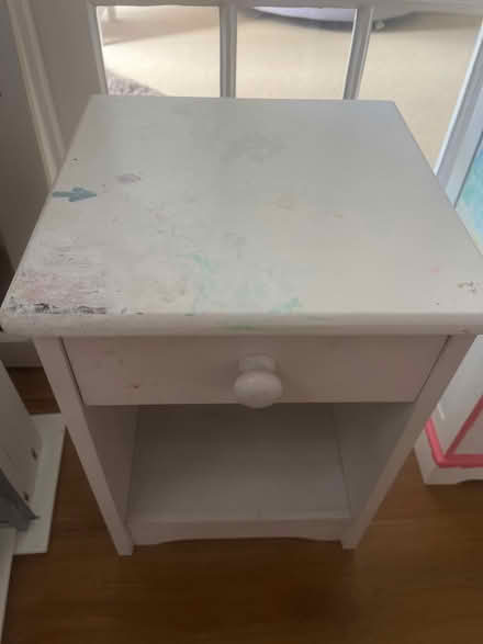 Photo of free White bedside table (Colehill BH21) #2