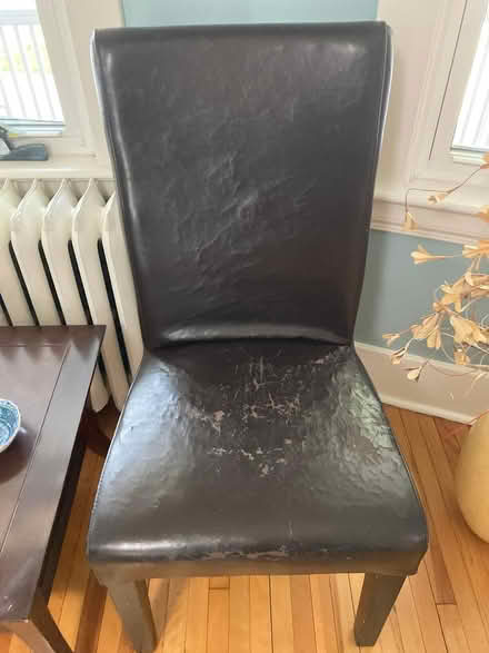 Photo of free Six dining room chairs (near Dalhousie) #4