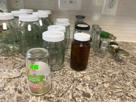 Photo of free Glass food storage jars (Arlington, VA) #2