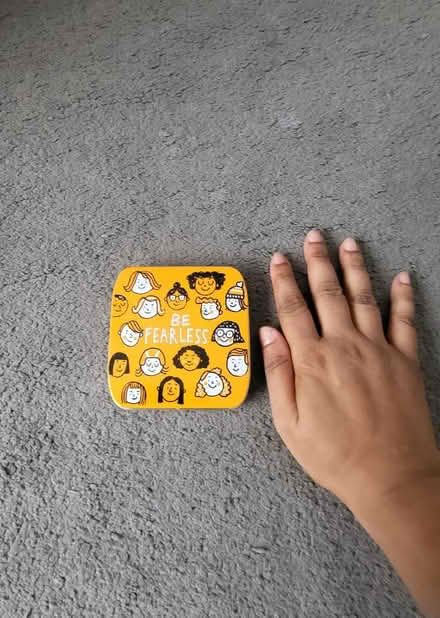 Photo of free Be Fearless Small Yellow Tin (Bromley BR2) #1
