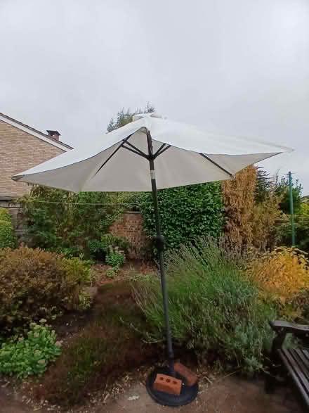 Photo of free Garden parasol with base (North Ascot SL5) #1