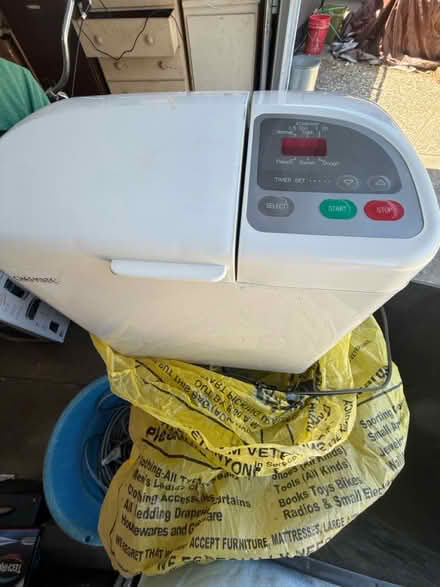 Photo of free Bread maker (Irvington district, Fremont) #2