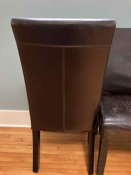 Photo of free Six dining room chairs (near Dalhousie) #2