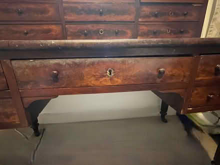 Photo of free Antique 1800s dressing or work table (North Finchley N12) #2
