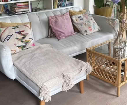 Photo of free sofa bed cream (E28FS) #1