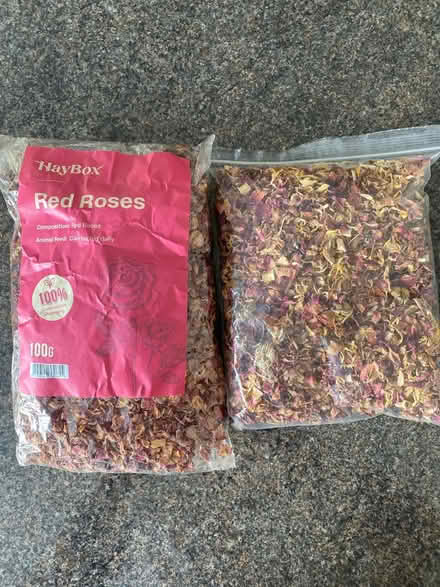 Photo of free Red rose petals for small pets (Welling) #1