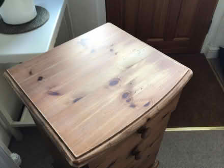 Photo of free Pine chest of four drawers. (Copthorne SY3) #3