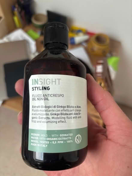 Photo of free Insight styling oil non oil (N8 9NA) #1