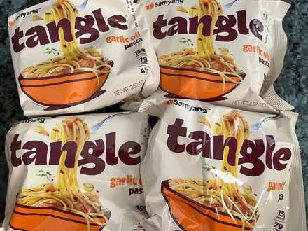 Photo of free 4 Packages Tangle Garlic Oil Pasta (Santa Clara) #1