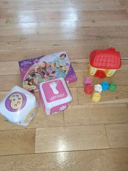 Photo of free Disney twister game and soft baby blocks (Malvern Link WR14) #1