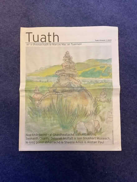 Photo of free Gaelic magazine (Bieldside AB15) #1